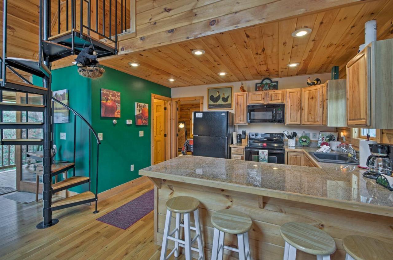 Bryson City Vacation Rental With Hot Tub And Fire Pit! Ngoại thất bức ảnh