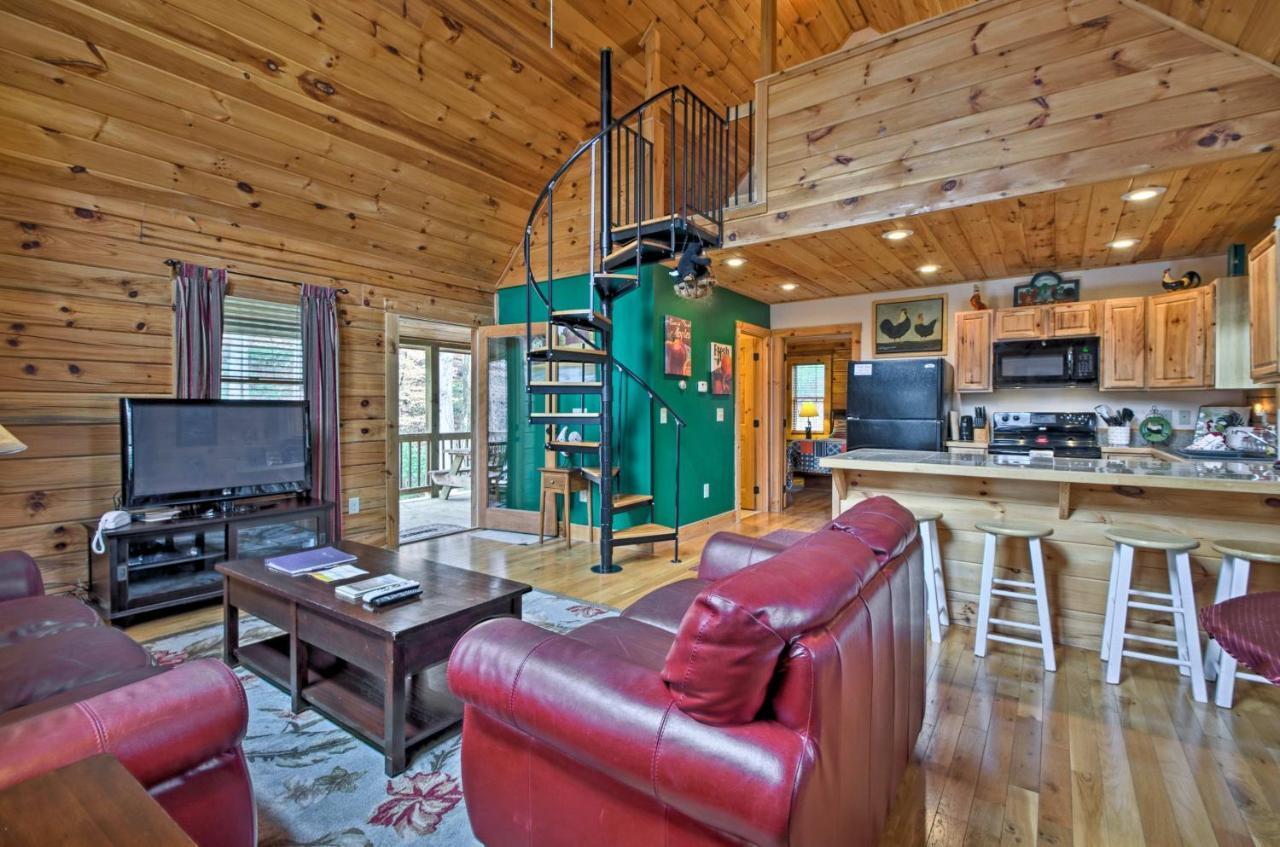 Bryson City Vacation Rental With Hot Tub And Fire Pit! Ngoại thất bức ảnh