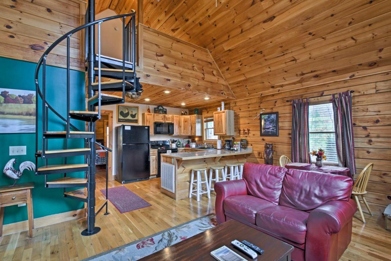 Bryson City Vacation Rental With Hot Tub And Fire Pit! Ngoại thất bức ảnh