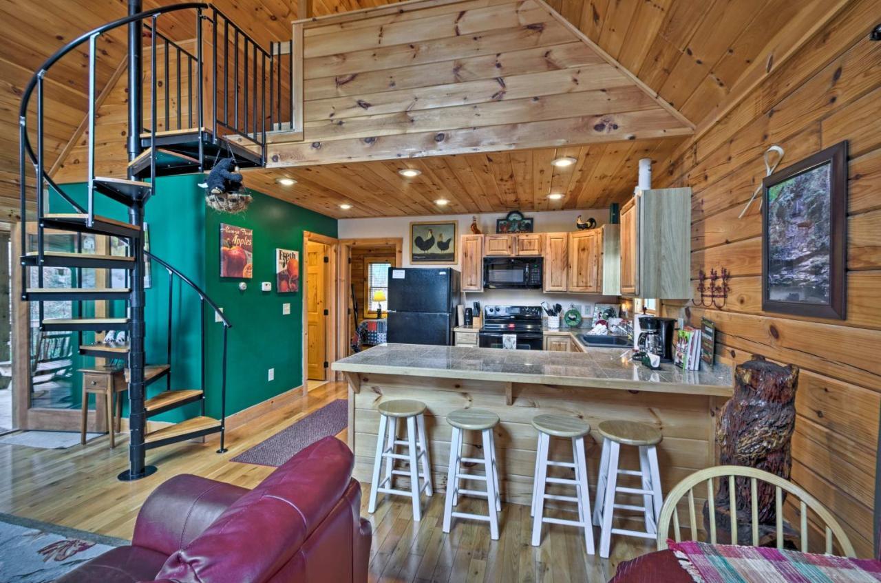 Bryson City Vacation Rental With Hot Tub And Fire Pit! Ngoại thất bức ảnh