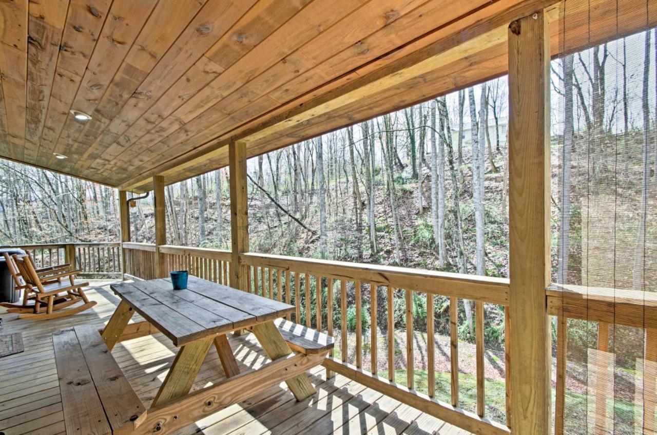 Bryson City Vacation Rental With Hot Tub And Fire Pit! Ngoại thất bức ảnh