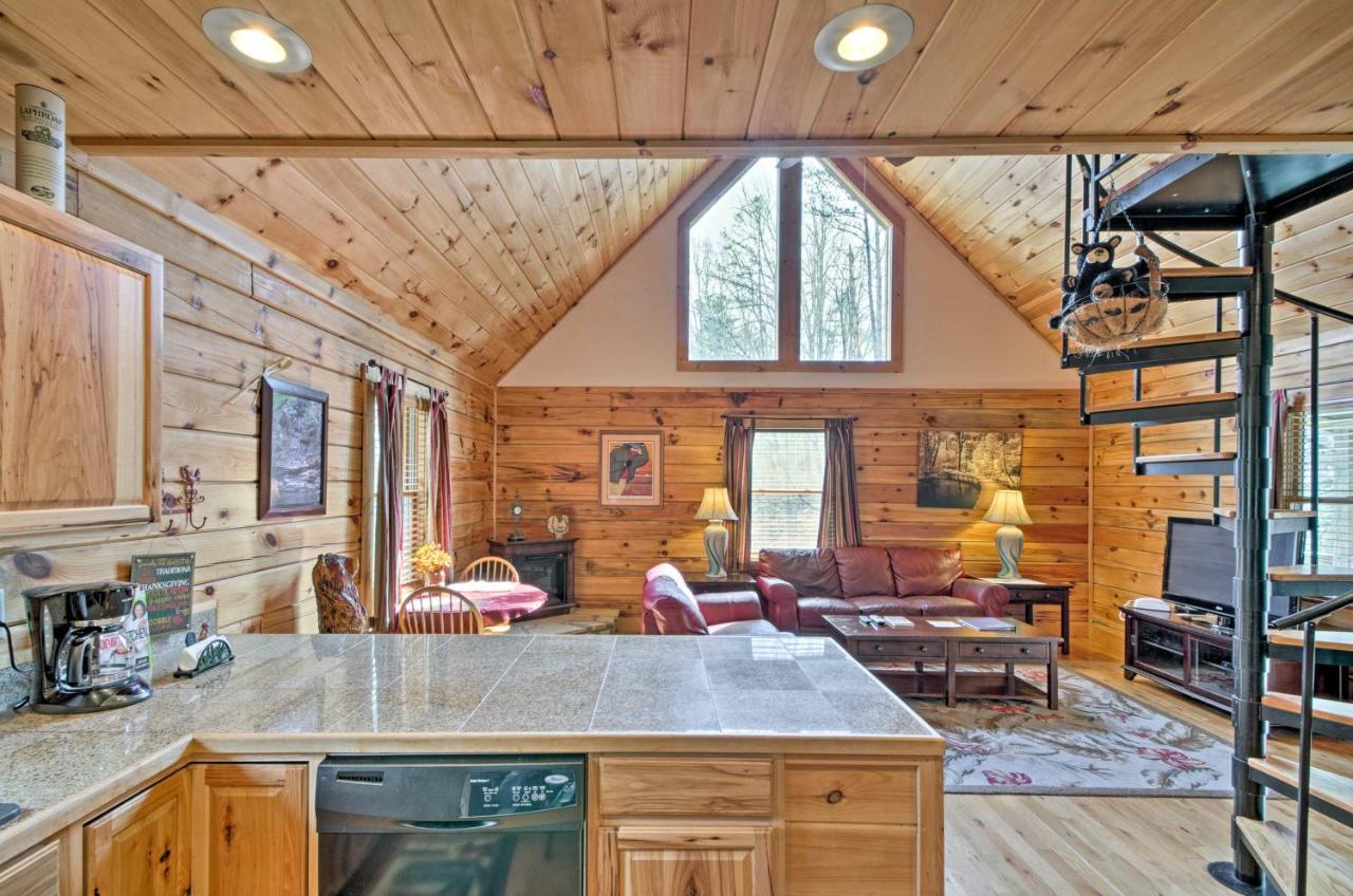 Bryson City Vacation Rental With Hot Tub And Fire Pit! Ngoại thất bức ảnh